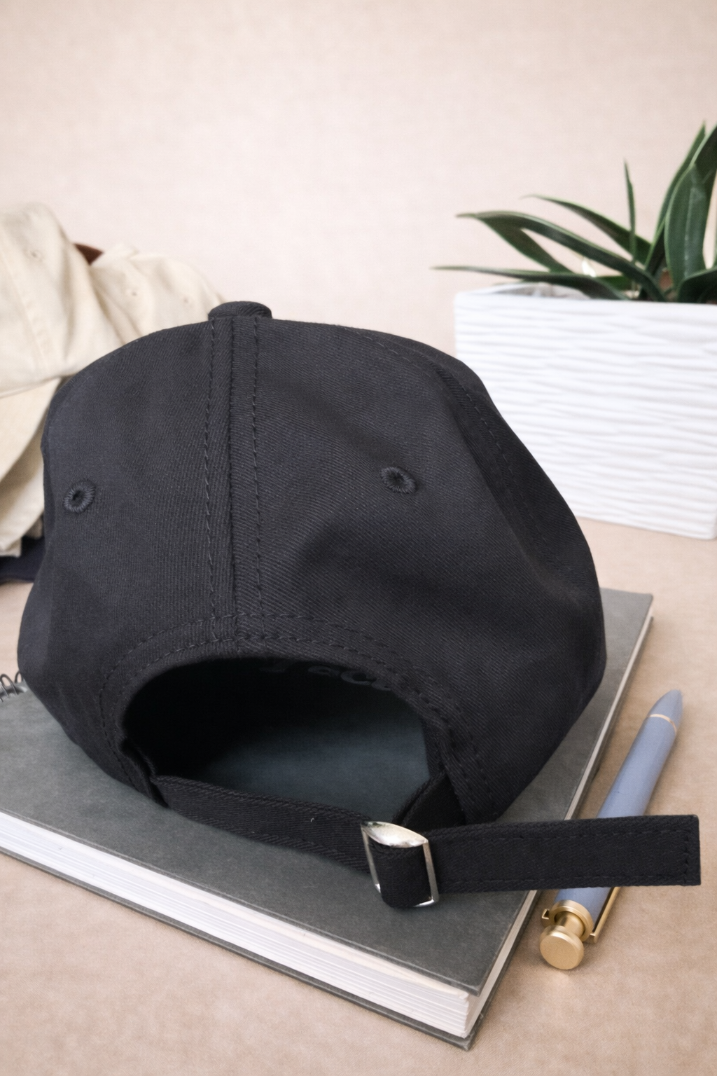 Distressed cap