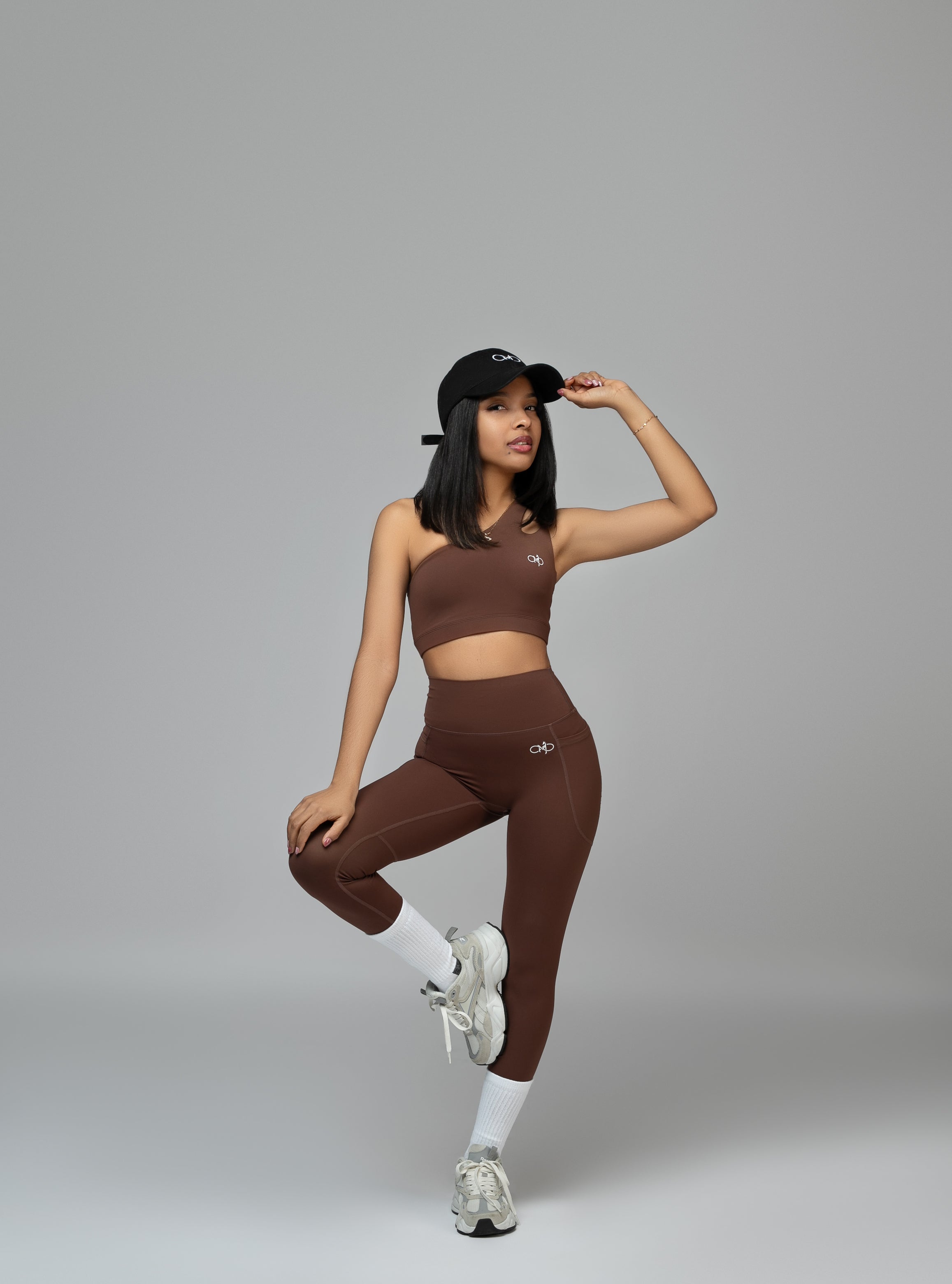 One Shoulder- Leggings set