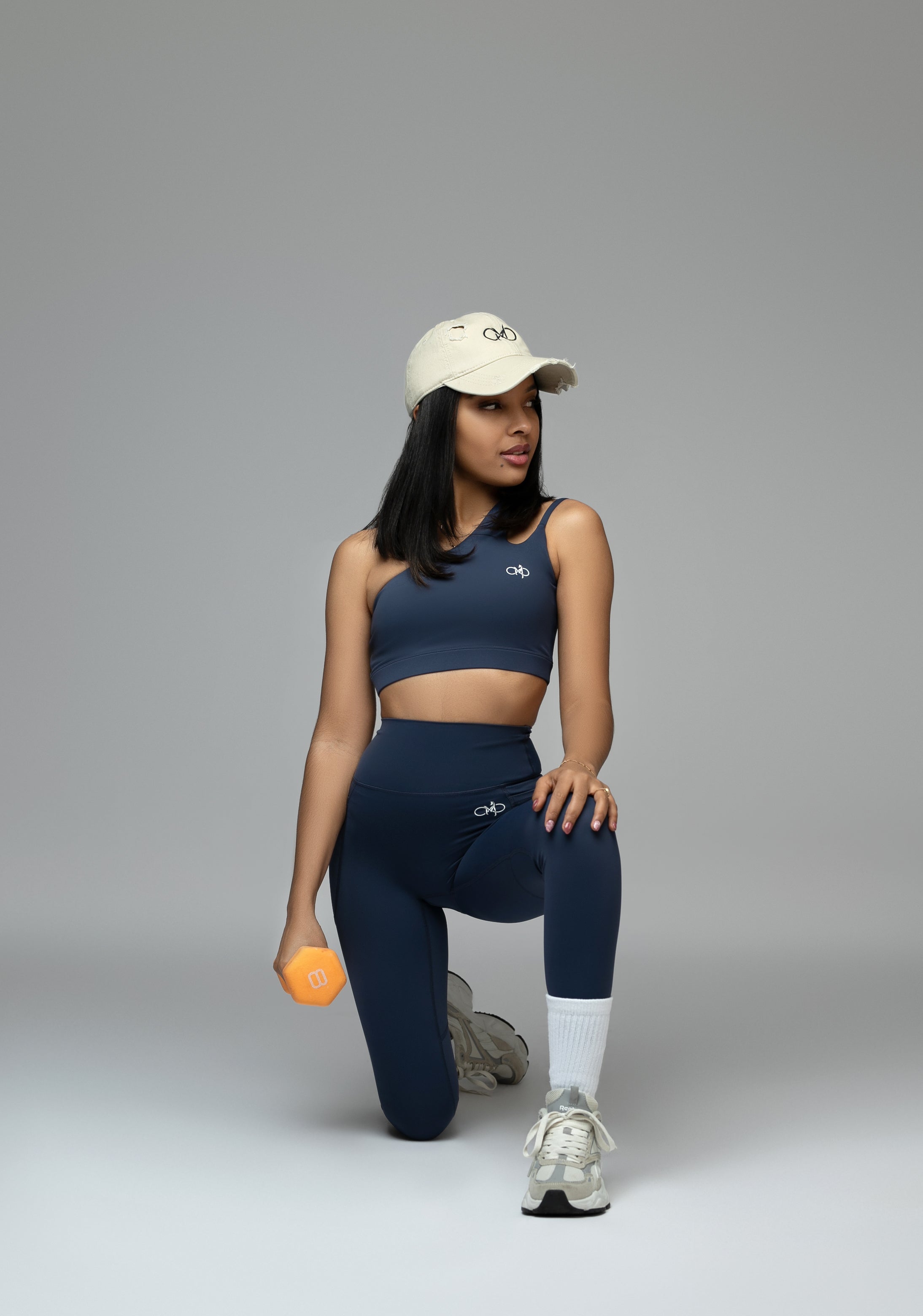 One Shoulder- Leggings Set