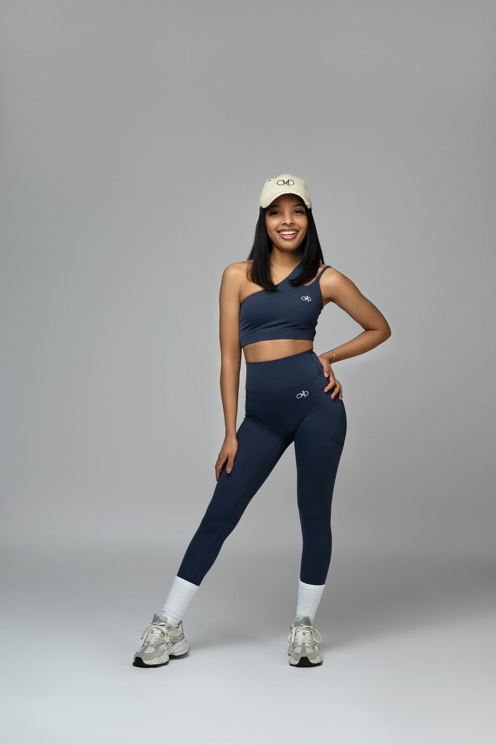 One Shoulder- Leggings Set